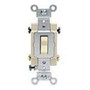 Leviton CS420-2T 4-Way Switch, 20 Amp, Light Almond, Side Wired, Commercial