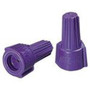 Ideal 30-165 Wire Connector, Winged Twister, 18 to 12 AWG, CU/AL Rated, Purple