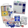 Certified Safety 24PW ANSI XXL Deluxe 50 Person First Aid Kit in Poly White