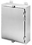 Hoffman A36H3612SSLP Enclosure, Wall-Mount, Type 4X, Clamp Cover, 36"x36"x12"
