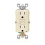 Leviton GFTR1-T Tamper Resistant GFCI Receptacle, 15A, 125V, Light Almond