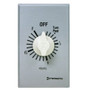 Intermatic FF32H 2-Hour Spring Loaded Wall Timer, Brushed Metal