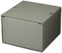 Hoffman ASE6X6X4NK Pull Box, Screw Cover, Steel, 6" x 6" x 4", Gray