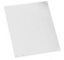 Hoffman A20N12P Panel for Enclosure, NEMA 1/3R, 20" x 12", Steel/White