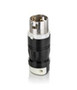 Leviton CS6365C Locking Plug, 50A, 125/250V, California Style, 3P4W