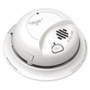 BRK-First Alert Smoke Detector, Ionization Sensor, 120V AC, White, 9V Backup