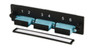 Ortronics OR-OFP-SCD06LC Adapter Plate, 6 Fibers, Black/Aqua