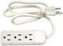 Suttle SAE-PS3 Power Strip for MediaMAX Panels, White