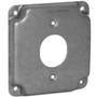 Hubbell-Raco 4" Square Exposed Work Cover, (1) 30 Amp Single Locking Receptacle