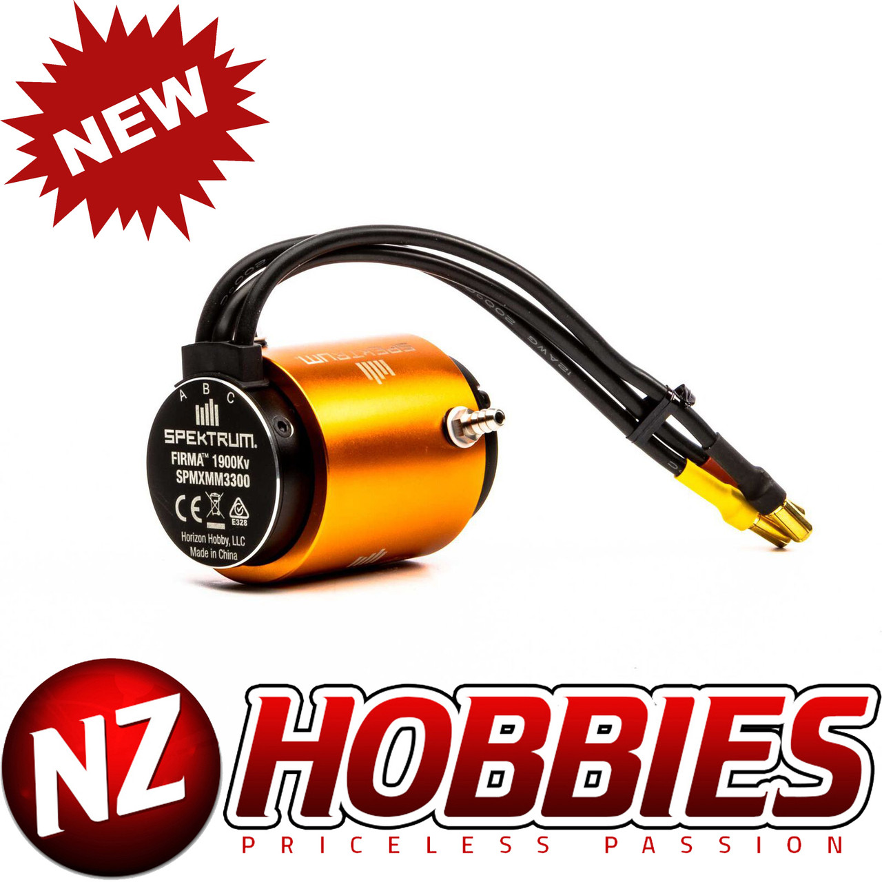 Spektrum SPMXMM3300 Firma 1900KV Brushless Marine Motor NZ HOBBIES spektrum-spmxmm3300-firma-1900kv-brushless-marine-motor-nz-hobbies