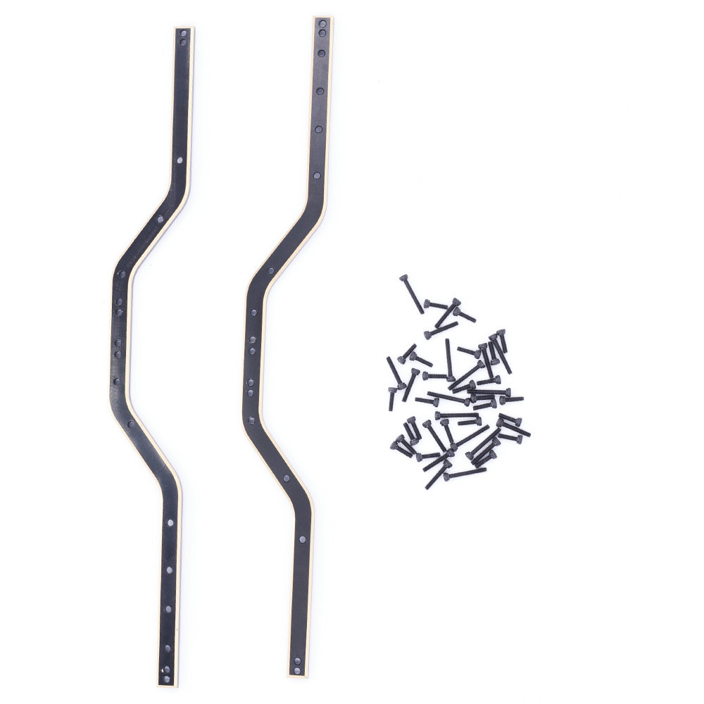 NZH Axial Aluminum Frame Chassis : Axial SCX24 Jeep Wrangler Black Gold ...