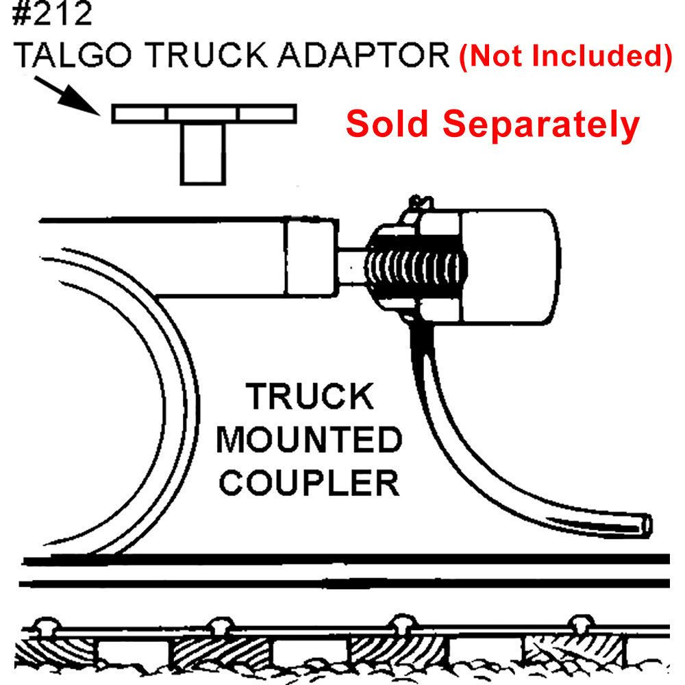 Kadee #143 HO Scale Metal Couplers - Whisker Design, Short Centerset, 2 Pair Pack