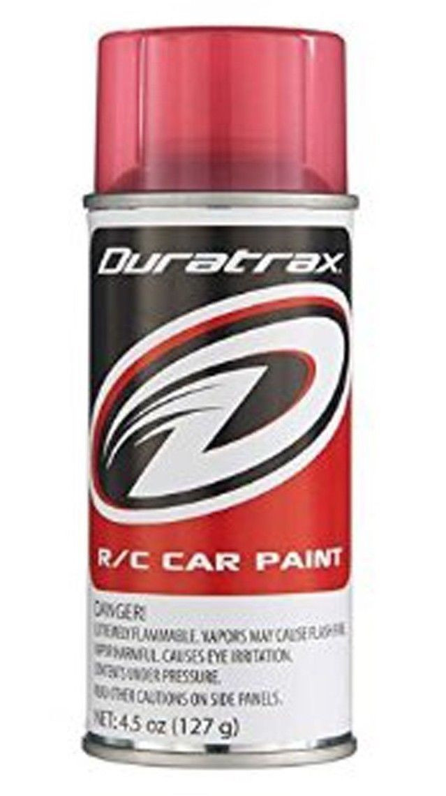 Duratrax DTXR4271 PC271 Polycarb Spray Candy Red Spray Can RC Bodies oz