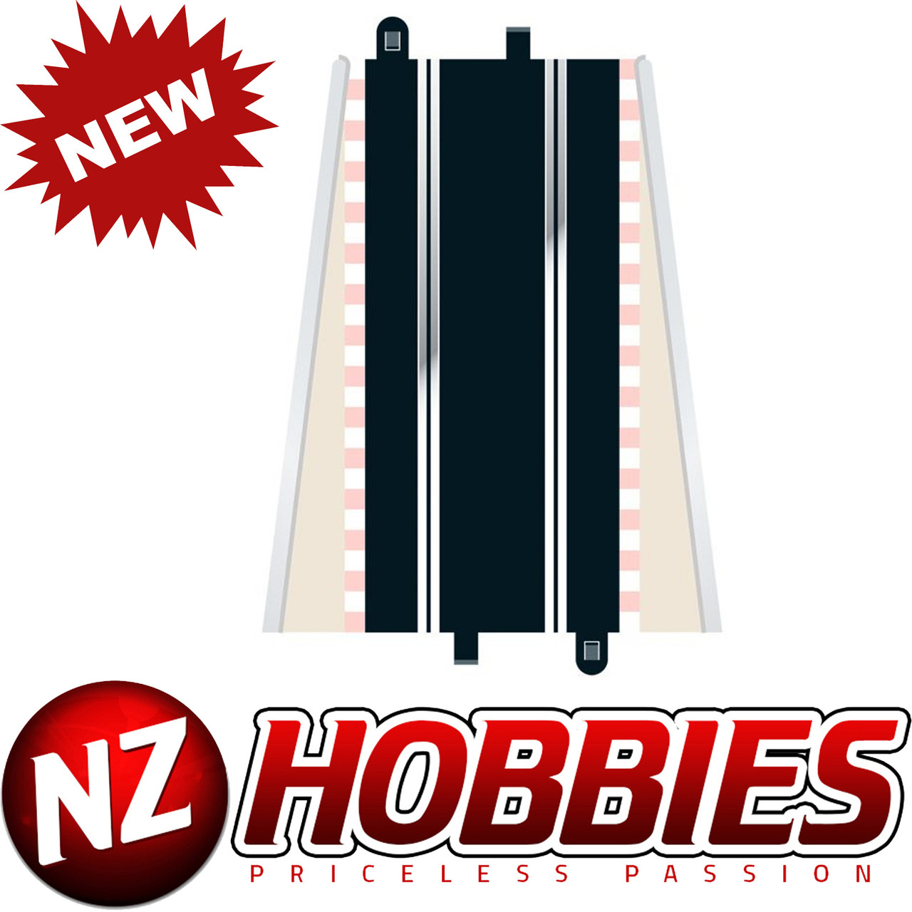 Scalextric Sport C8205 6x Straight Track – Digital & Analogue Compatible – Grade A Used – Free UK Shipping