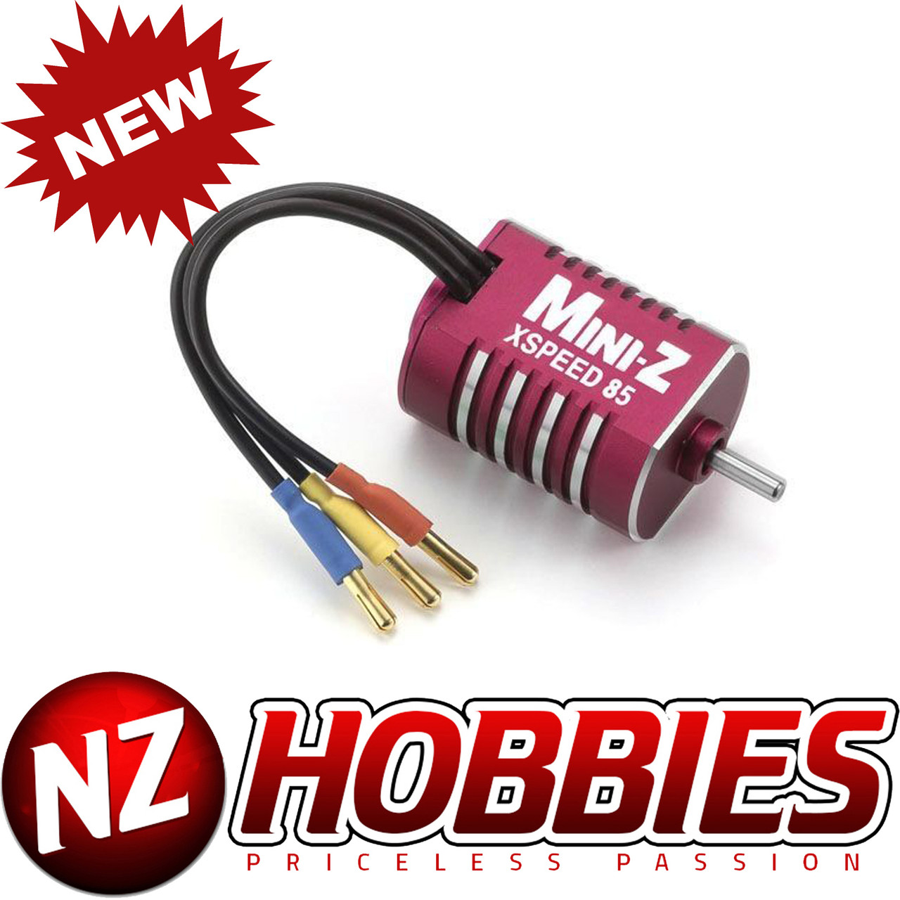 京商、ミニッツEVO用 XSPEED 85 ブラシレスモーター MZ604、MA020