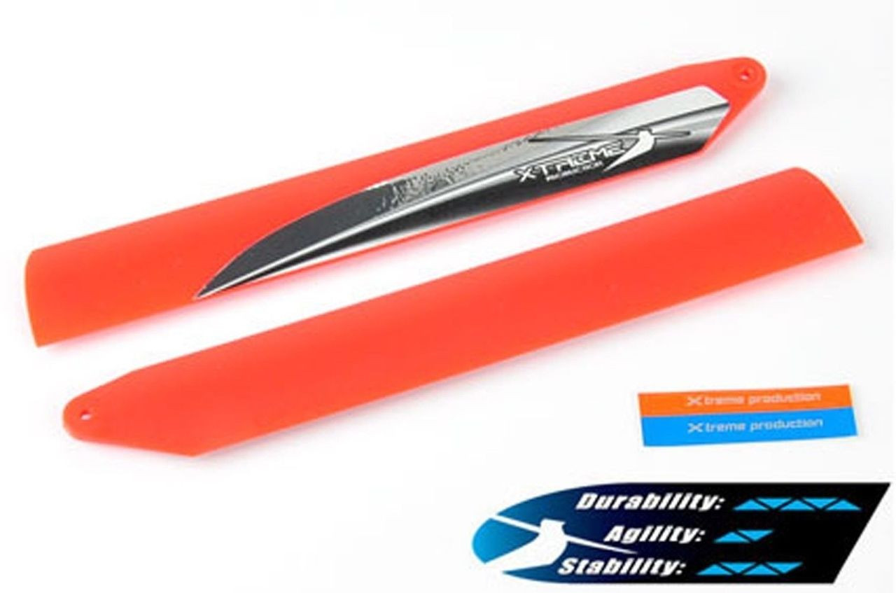 New Xtreme 130 X Xtreme Tough Main Blade (Red) - Blade 130X ( B130X15-R ) -  NZ HOBBIES