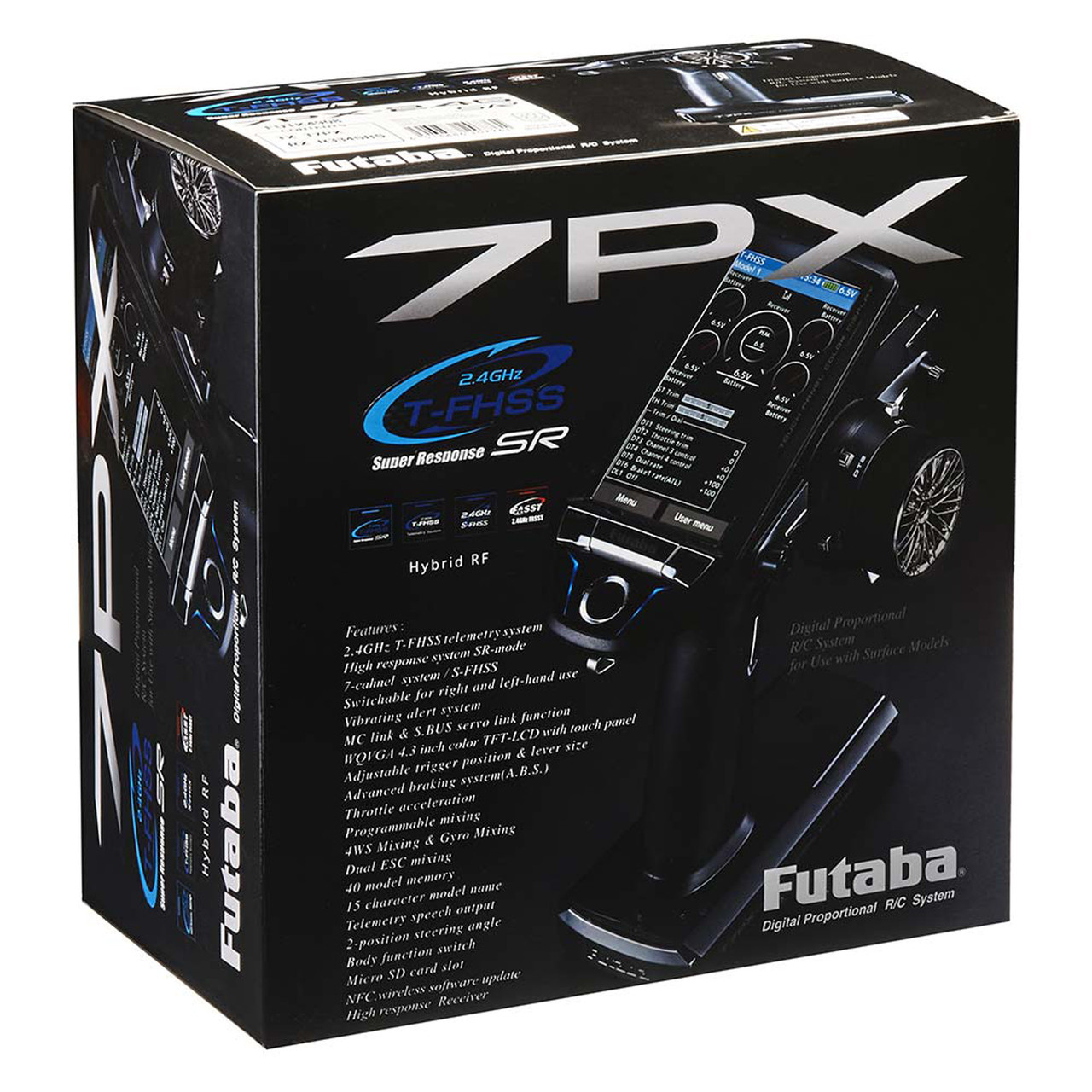 フタバ　4PX rx R334SBS-E Futaba R334SBS-E S.Bus2 T-FHSS SR HV 4-Channel Receiver For