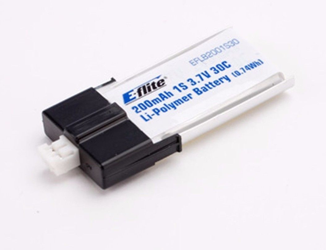 Batteria E-flite 500mAh 1S 3.7V 25C LiPo Per NANO QX2 / QX 2 / FPV – Alta Corrente
