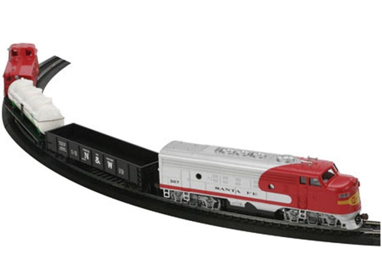 Latest Bachmann HO Scale Red Rock Express SF Sante Fe Train Set ...