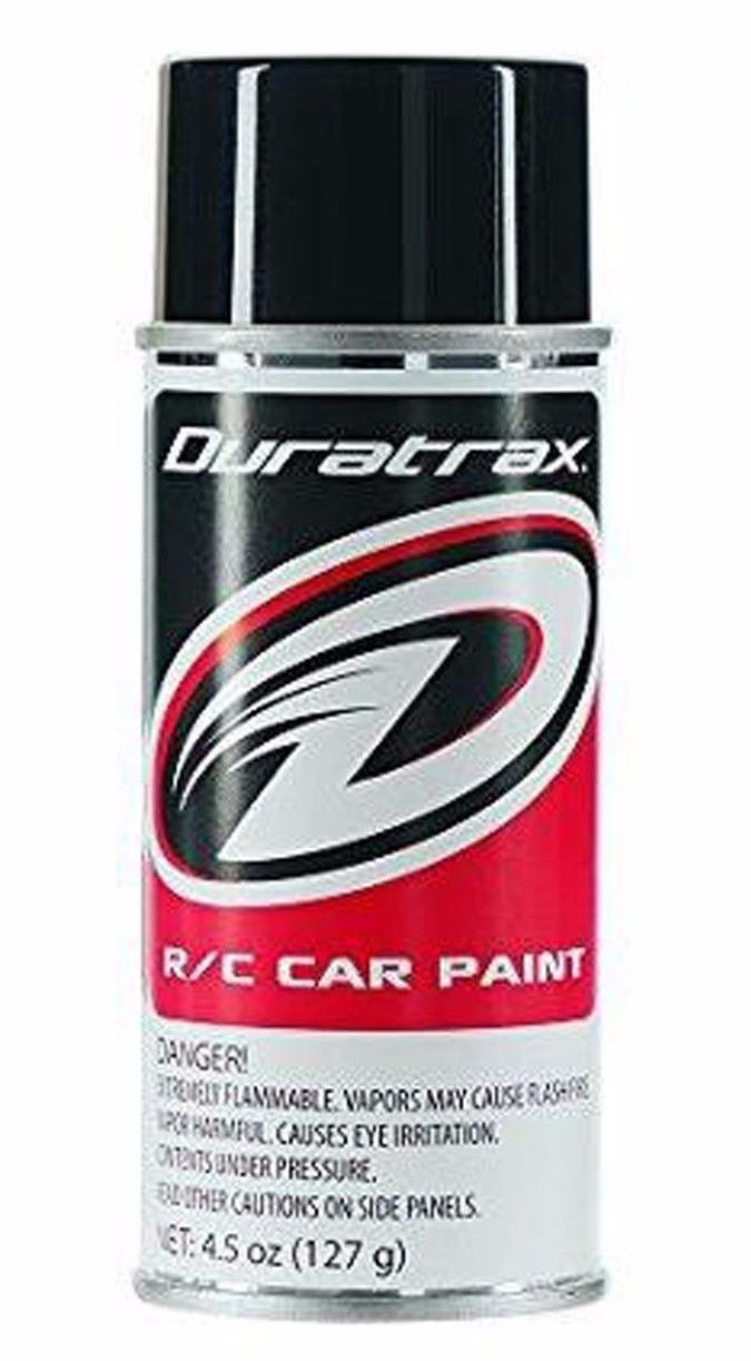 Duratrax DTXR4250 PC250 Polycarbonate Spray Can Basic Black RC Bodies oz