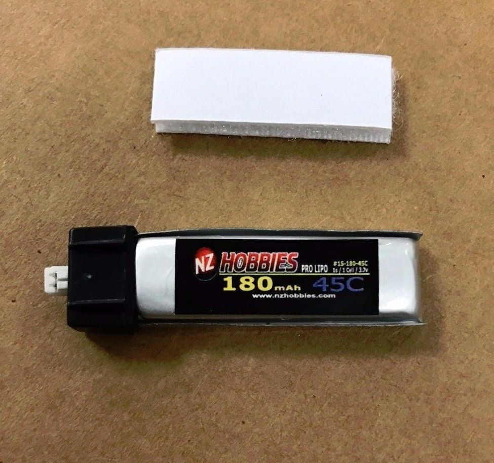 NZHOBBIES 1S 3.7V 180Mah 45C Lipo Battery (2) : E-Flite UMX Radian # NZ0126 | UK - Foto 10