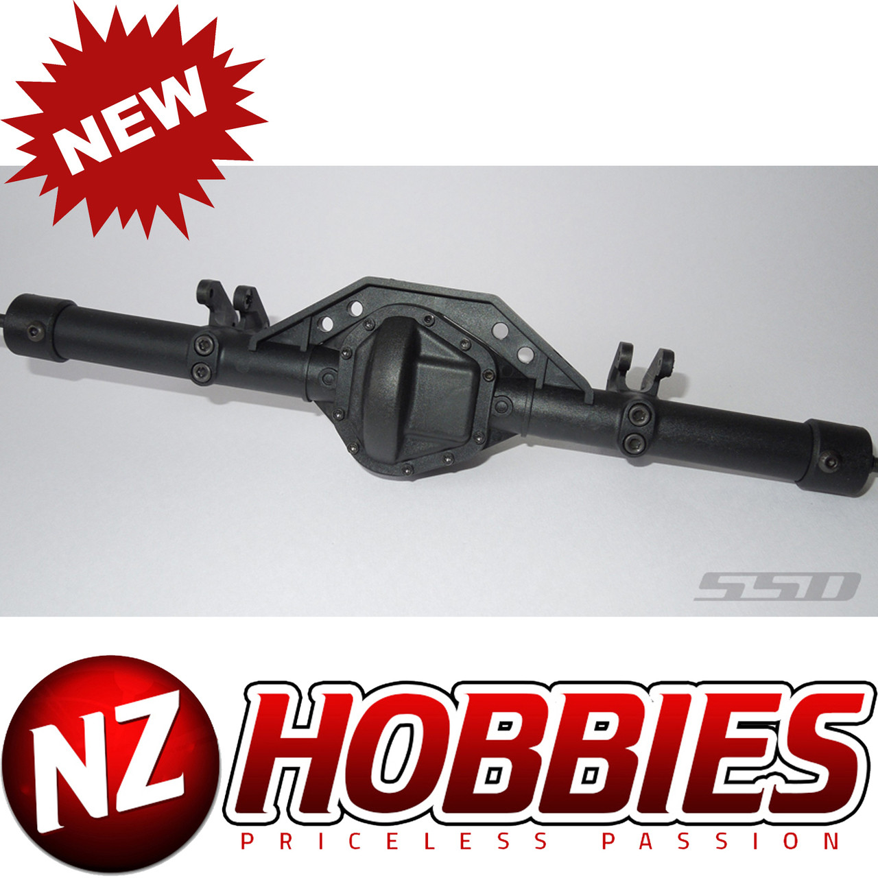 SSD RC SSD00179 HD D60 Centered Rear Axle for Wraith SMT10 Yeti