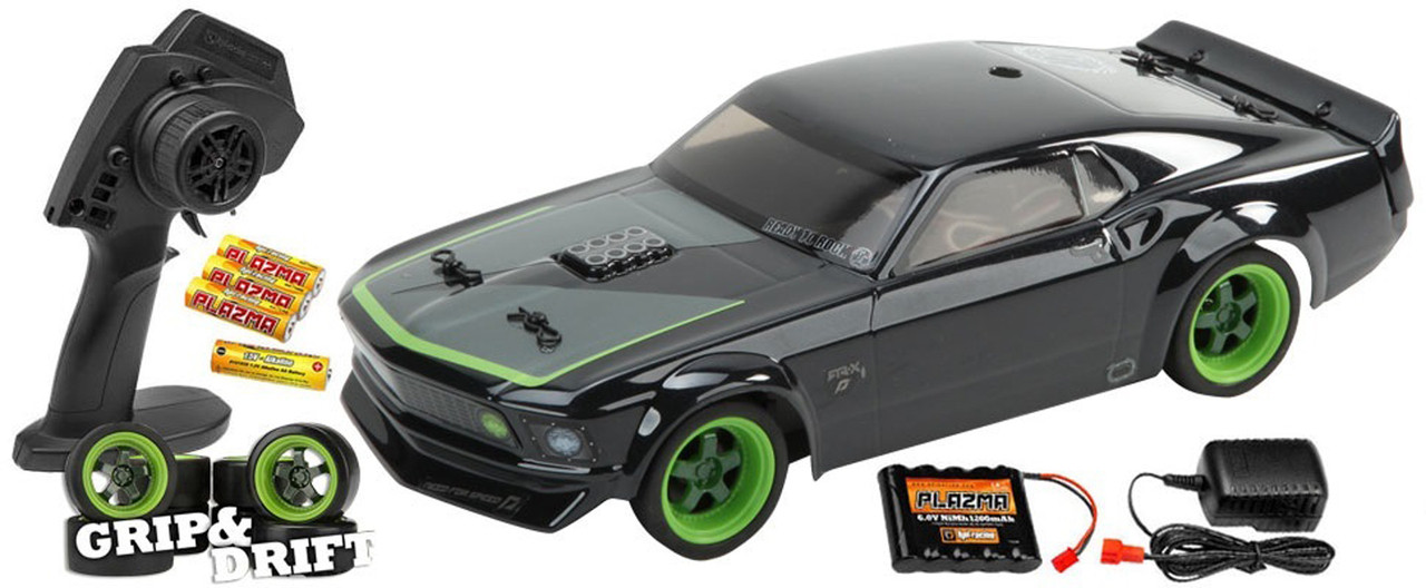 HPI 112468 MICRO RS4 '69 Ford Mustang RTR-X, 1/18 Scale w/ 2.4GHz