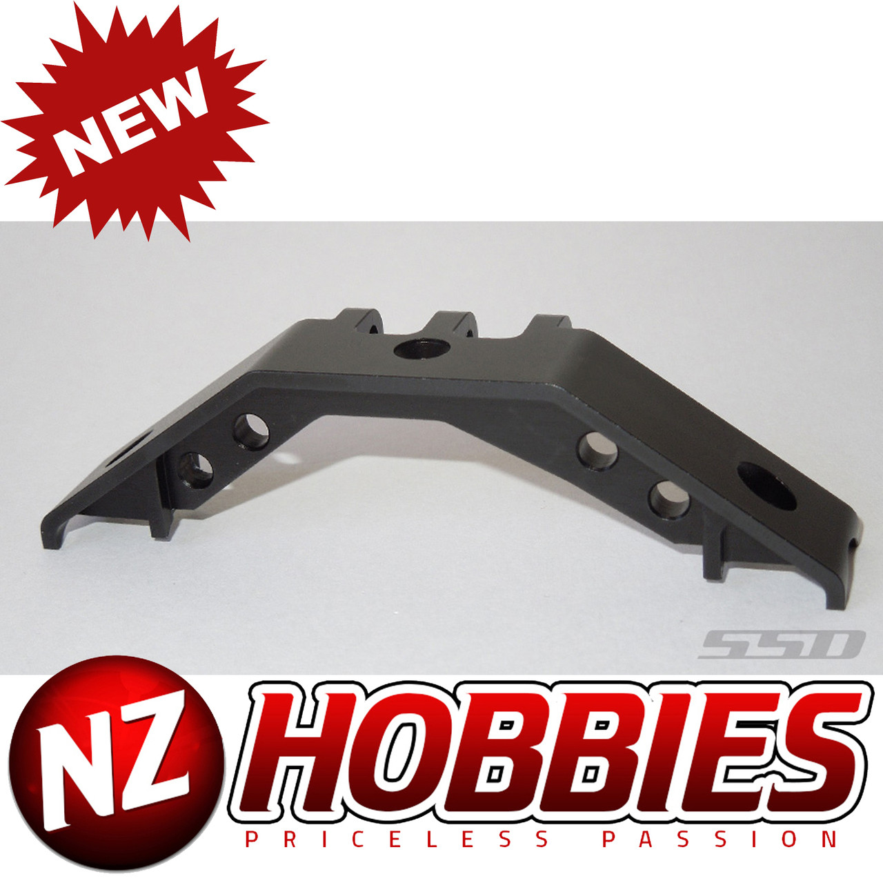 SSD RC SSD00282 HD D60 Centered Rear Axle Aluminum Upper Mount