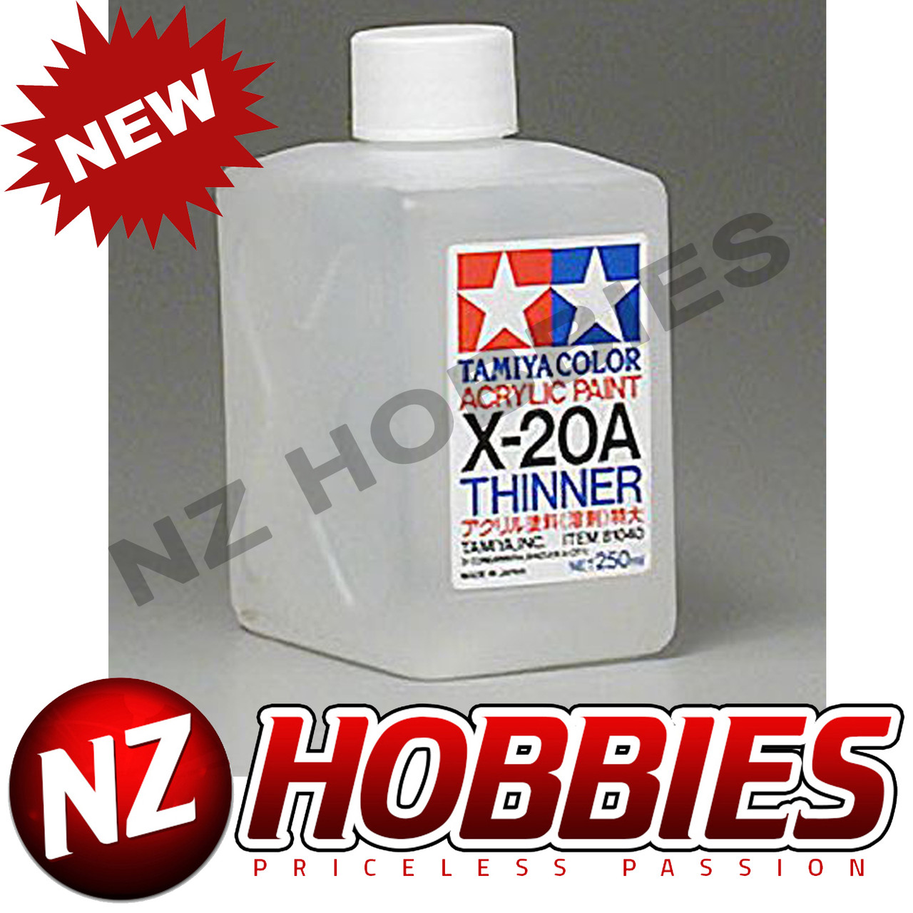 TAMIYA TAM81040 Super Large Bottle Acrylic Paint, X20A Thinner NZ