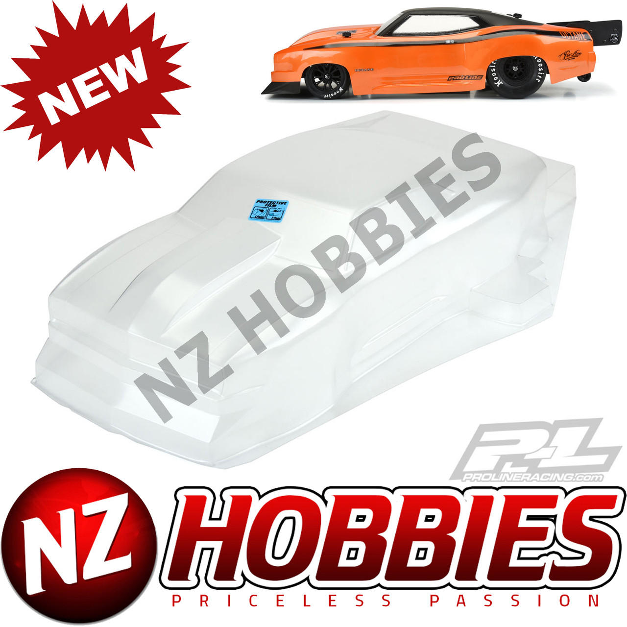 Proline PRO352400 Octane Clear Body PRO-Fusion SC 4x4, Slash 2wd