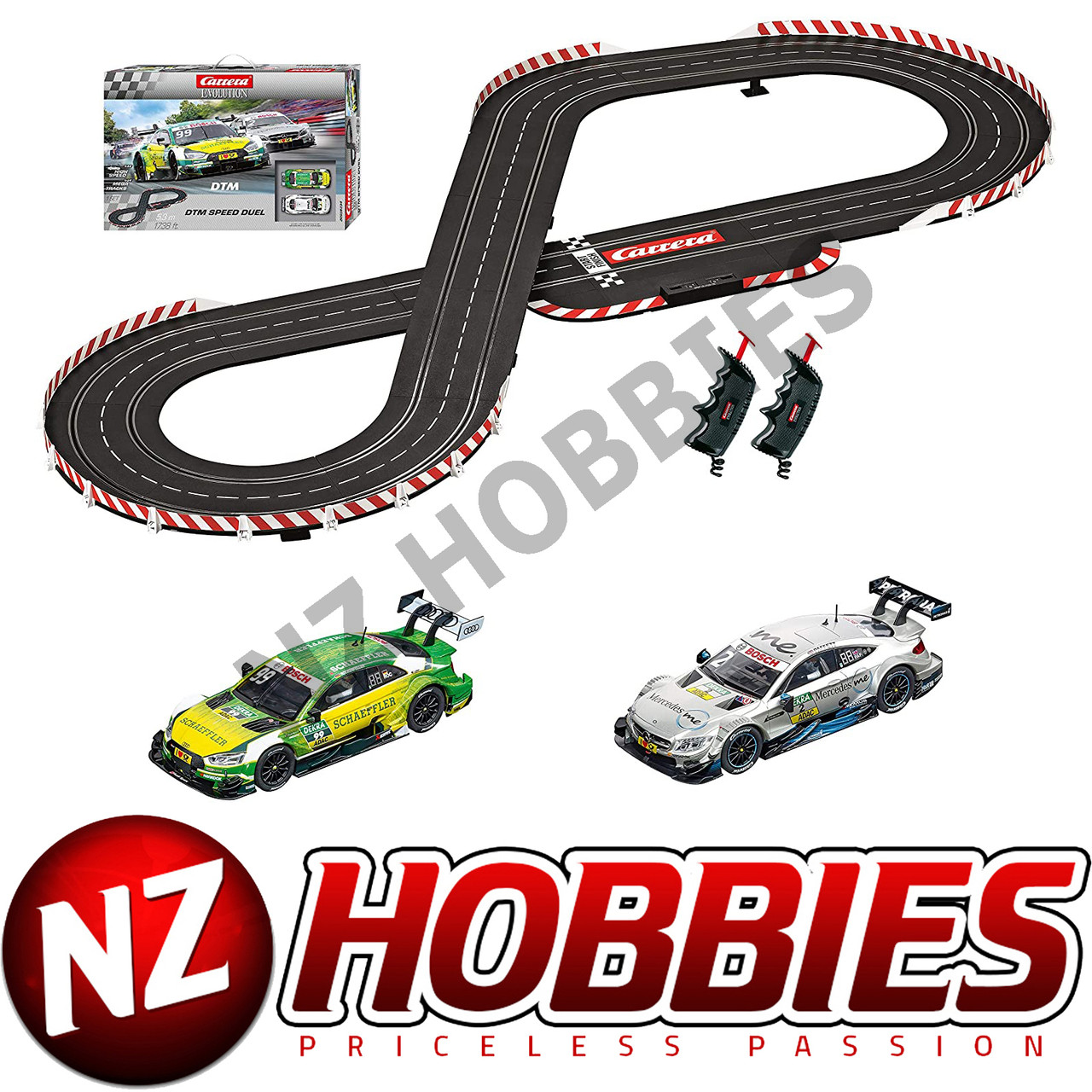 Carrera 20025234 DTM Speed Duel Evolution Analog Electric Slot Car