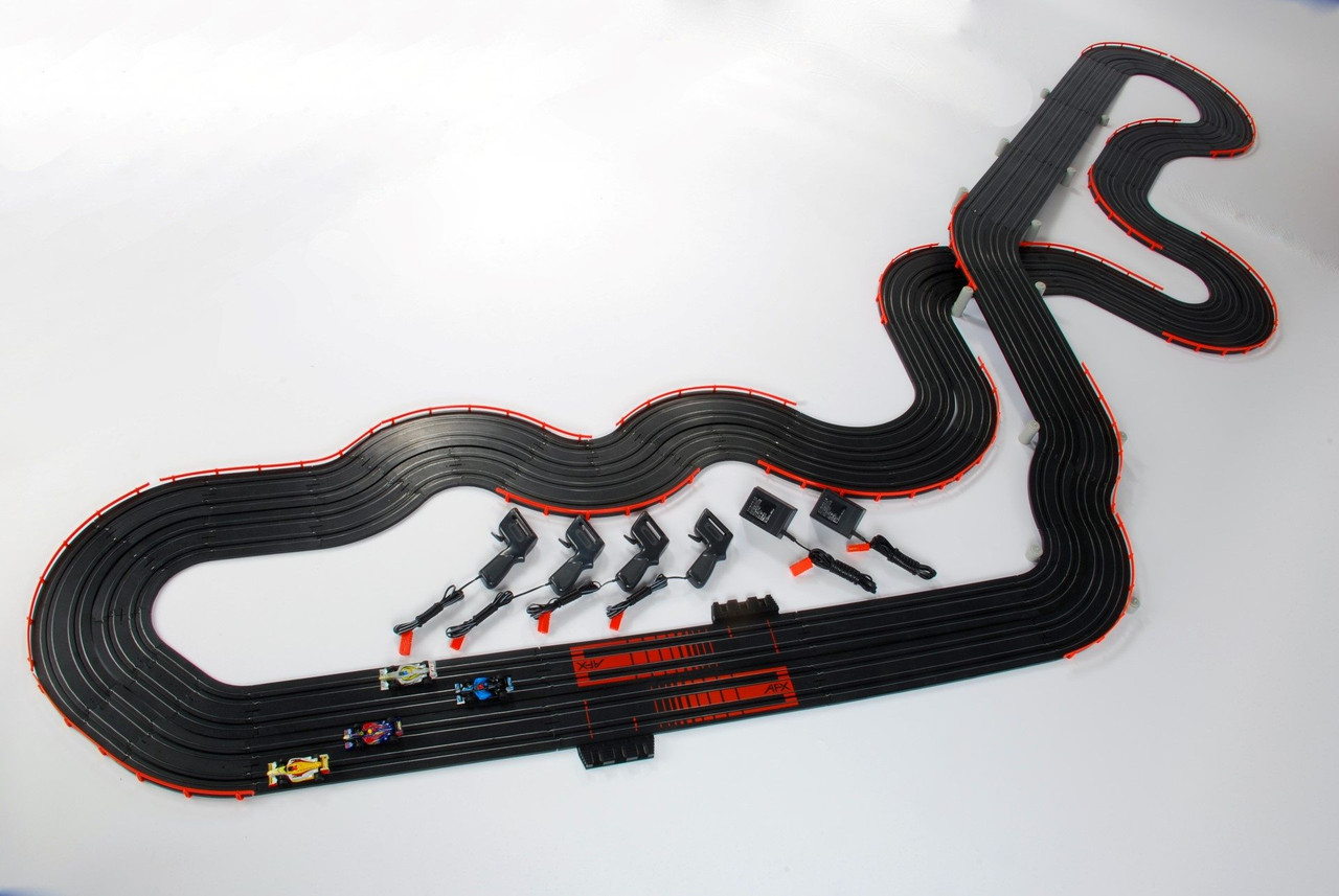 希少 AFX スーパーマグナEXカー 4車線 鈴鹿サーキットセット XS-120 AFX 21018 Super International (MG+) Set 25' - NZ HOBBIES