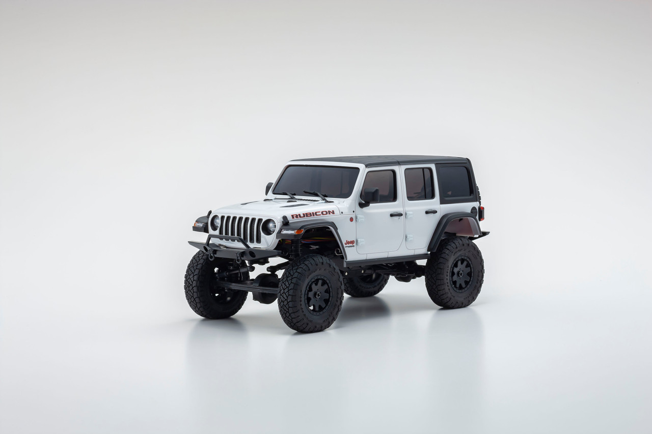 Kyosho 32521W Mini-Z 4x4 Jeep Wrangler Unlimited Rubicon, Bright
