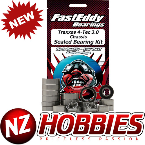 FAST EDDY Traxxas 4-Tec 3.0 Chassis Sealed Bearing Kit # TFE7382