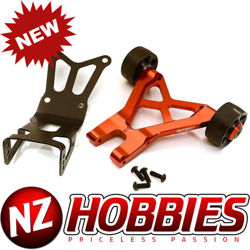 Integy C28755RED Billet Machined Wheelie Bar for Losi 1/5 Desert Buggy XL-E