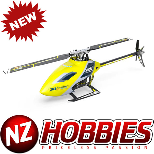 OMP Hobby M1 RC Helicopter EVO Version BNF SFHSS Protocol - YELLOW