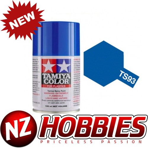 TAMIYA TAM85093 Spray Can TS-93 Pure Blue, 100ml