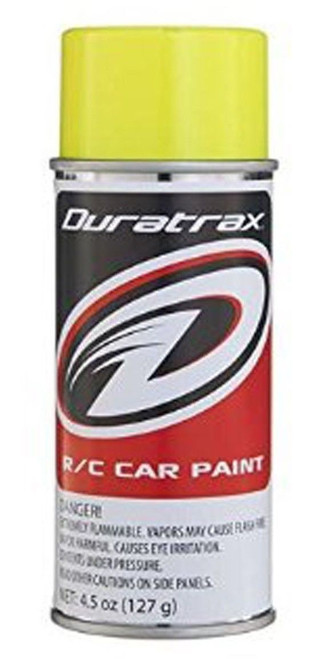 Duratrax DTXR4279 PC279 Polycarb Spray Fluorescent Yellow Spray RC Bodies 4.5 oz