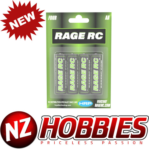 Rage RC AA Alkaline Batteries (4 Pack) # RGR2807