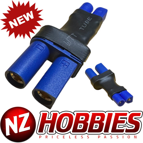 NZ RC EC2 Male to EC5 Female Connectors (1 pc) # NZ-EC2M2EC5F