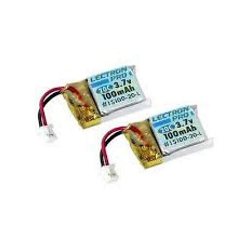 2 Packs of Lectron Pro 3.7 volt 100mAh 20C Lipo Estes Proto X & SLT Nano Quad