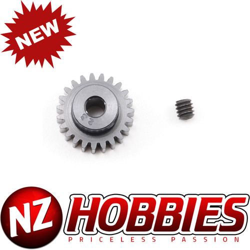 NZHOBBIES 48P 23T Aluminum Pinion Gear 3.175mm Shaft 48-Pitch 23-Tooth
