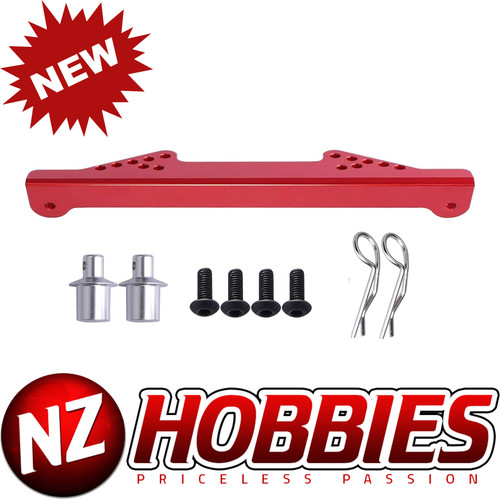 NZ HOBBIES RC Front Bodyshell Mount RED for Traxxas SLASH / RUSTLER