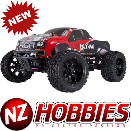 Redcat Racing Volcano EPX - 4WD Monster Truck - 1/10 Scale - RTR - Red