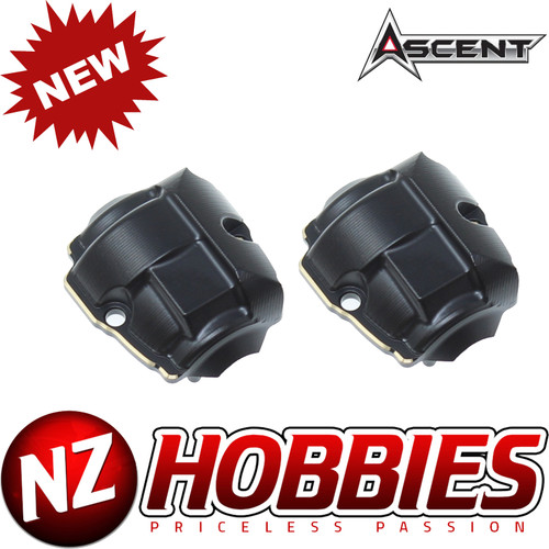 REDCAT RER30179 DIFF COVER (BRASS)(1PAIR) : ASCENT-18
