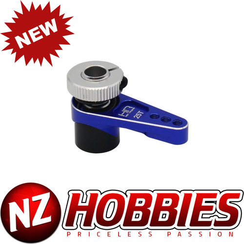 Hot Racing Aluminum Clamping nut 25T Servo Saver Losi LMT # HRALMJ48SH25