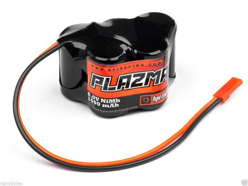 HPI 101936 Plazma 6.0V 1600mAh 5 Cell NiMH Hump Receiver Battery for 1/10 1/8