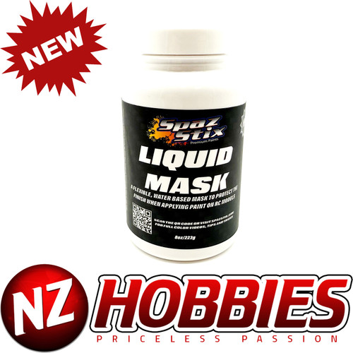 Spaz Stix SZX0008V2 Water Based Liquid Mask V2, 8oz Spaz Stix SZX0008V2 Water Based Liquid Mask V2, 8oz