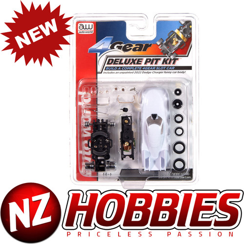 Auto World RDZTRX137 4 Gear Deluxe Pit Kit (2022 Dodge Charger Funny Car) Auto World RDZTRX137 4 Gear Deluxe Pit Kit (2022 Dodge Charger Funny Car)