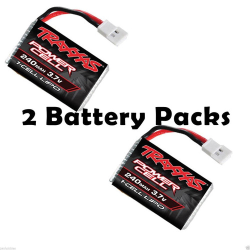 Traxxas 6237 QR-1 LiPo Battery 3.7V 240mAh 2pcs